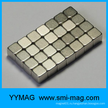 Куб 5x5x5mm 10x10x10mm дешевый неодимовый магнит